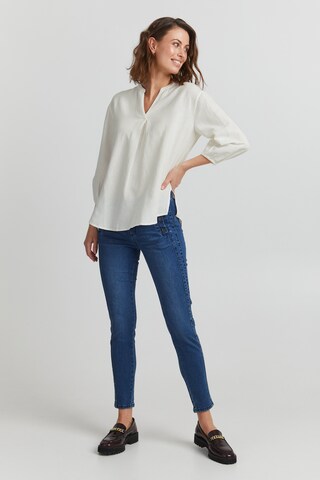 Fransa Blouse 'FAMADDIE 7' in Wit