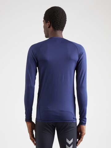 T-Shirt fonctionnel Hummel en bleu