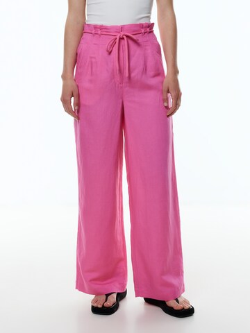 Wide leg Pantaloni 'Marthe' di EDITED in rosa: frontale