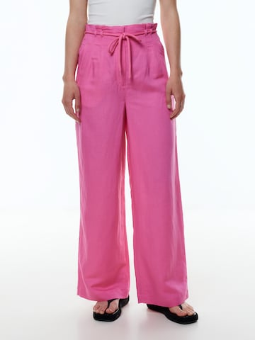 EDITED Wide leg Pants 'Marthe' in Pink: front