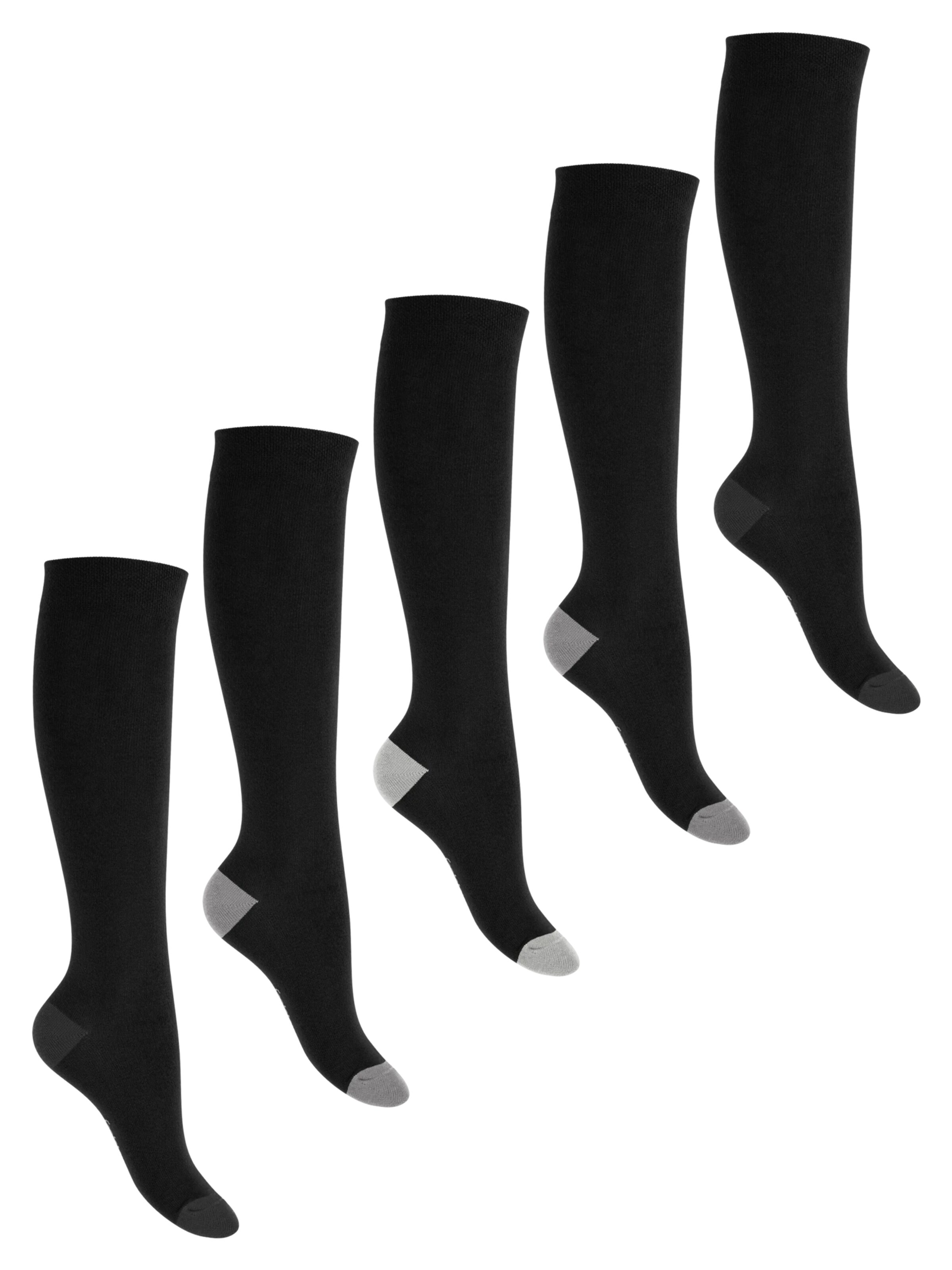 footstar Socks 'Color Pop' in Grey: front