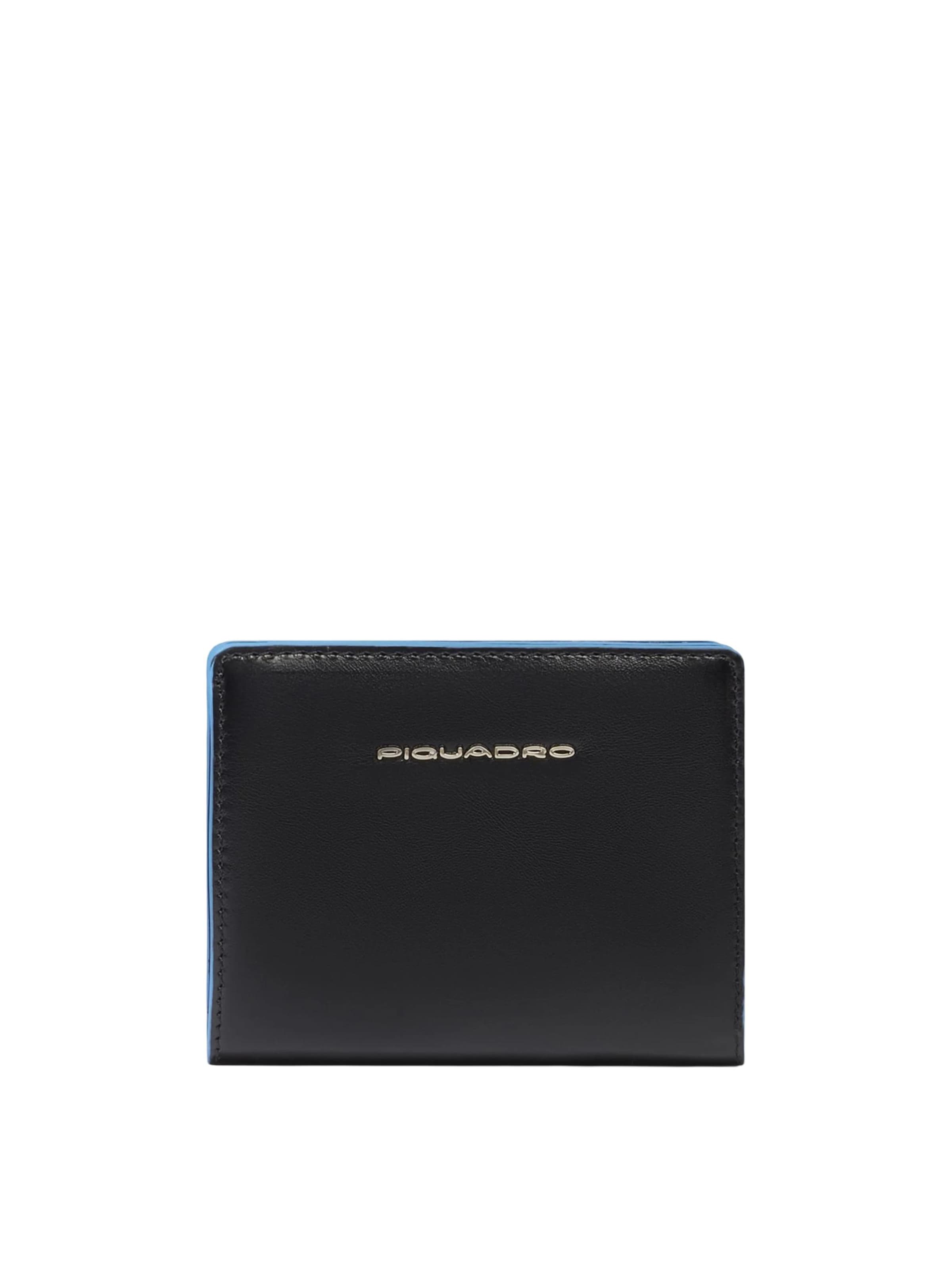 Piquadro Portemonnaie‌‌‌‌‌ in Schwarz: Vorderseite