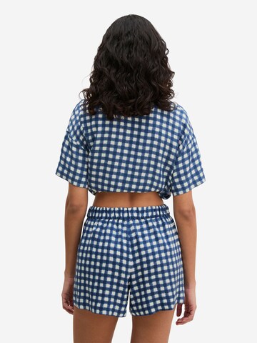 Marc O'Polo Pyjamashorts ' Mix N Match ' in Blau