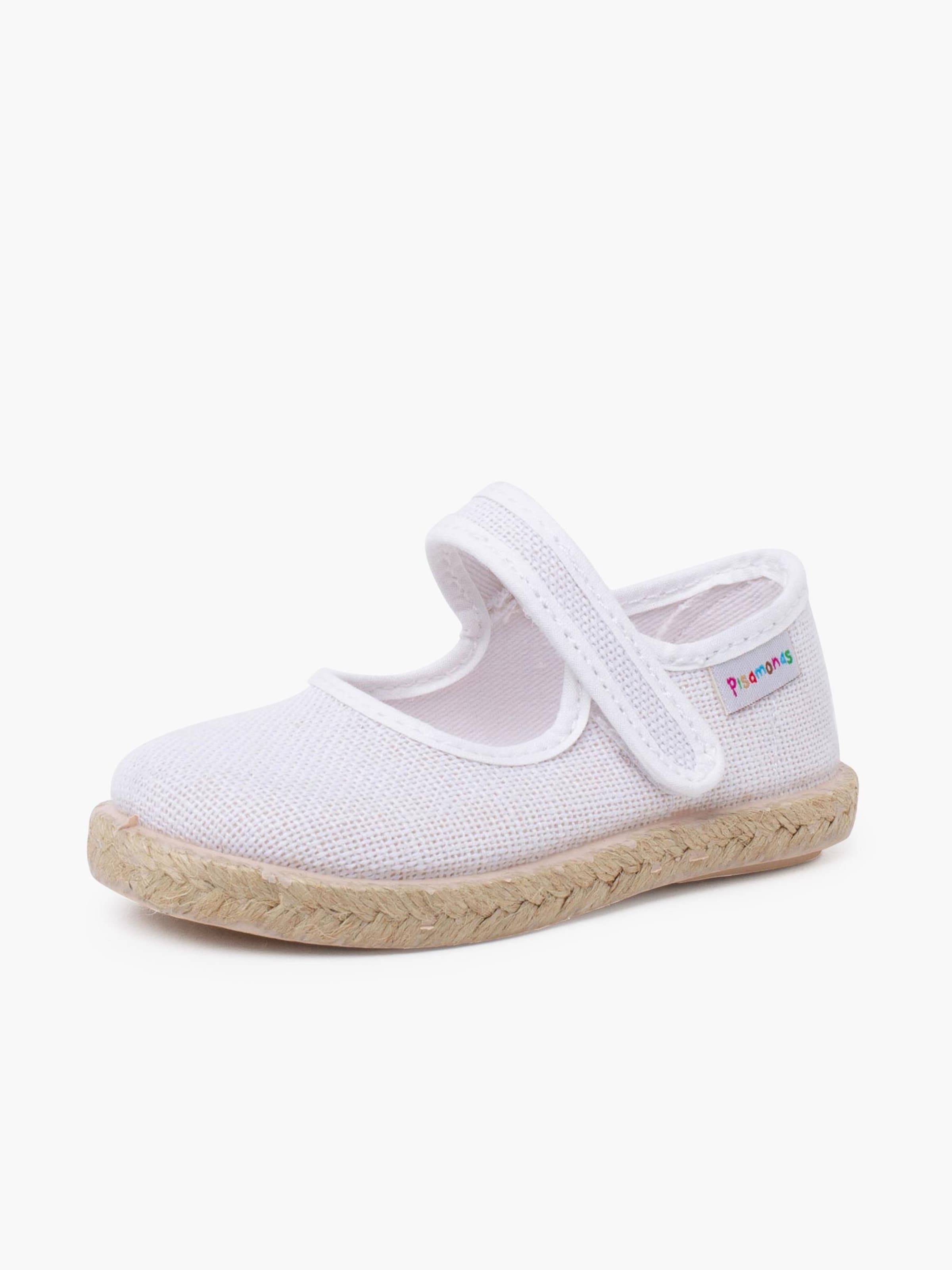Ballerines Pisamonas en blanc : devant