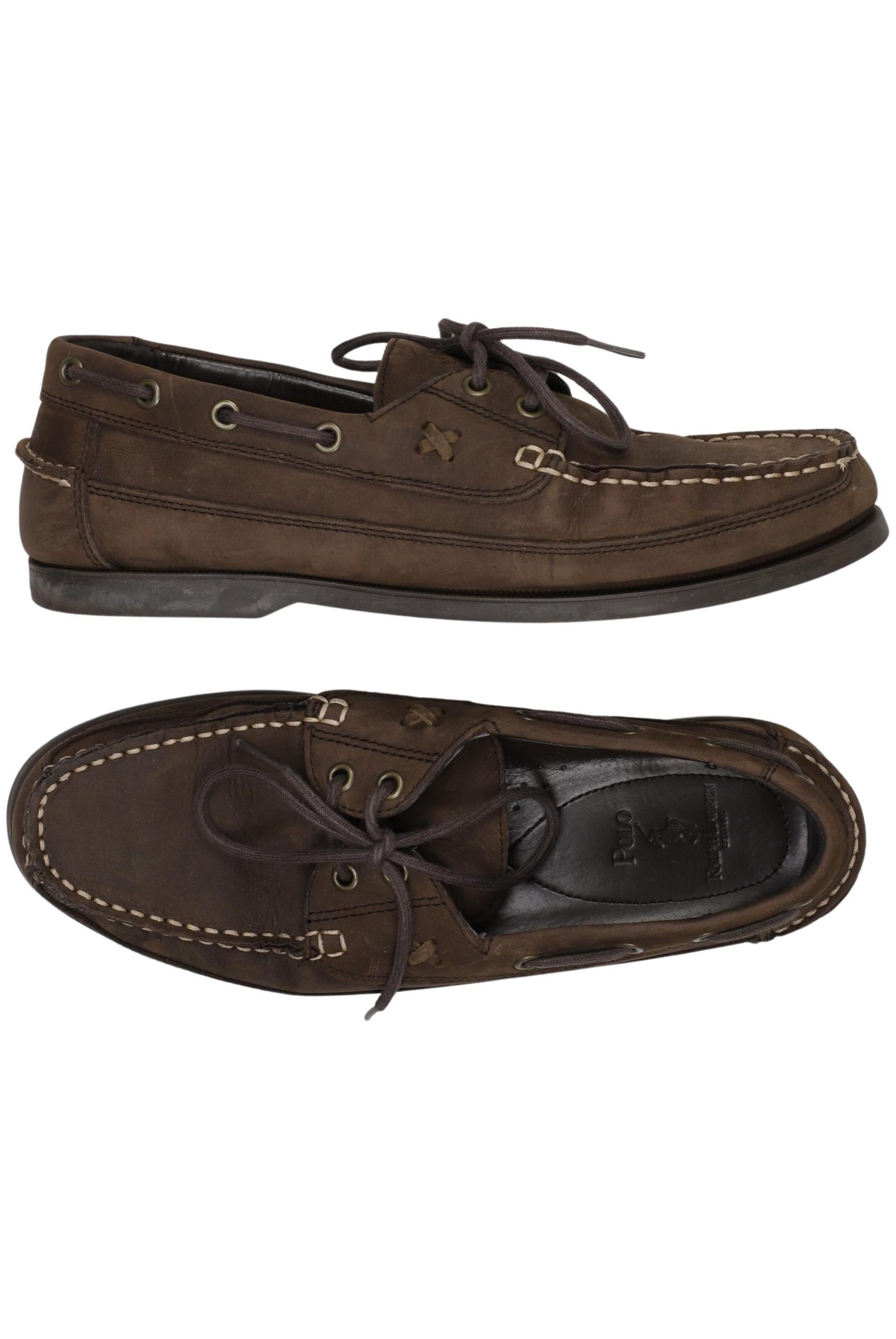 Polo Ralph Lauren Flats & Loafers in 42 in Brown: front