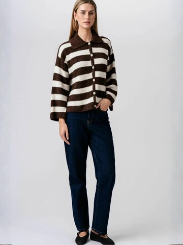 TEESHOPPEN Neulepaita ' Josie Polo ' värissä valkoinen