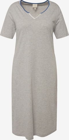 Ulla Popken Nightgown in Grey: front