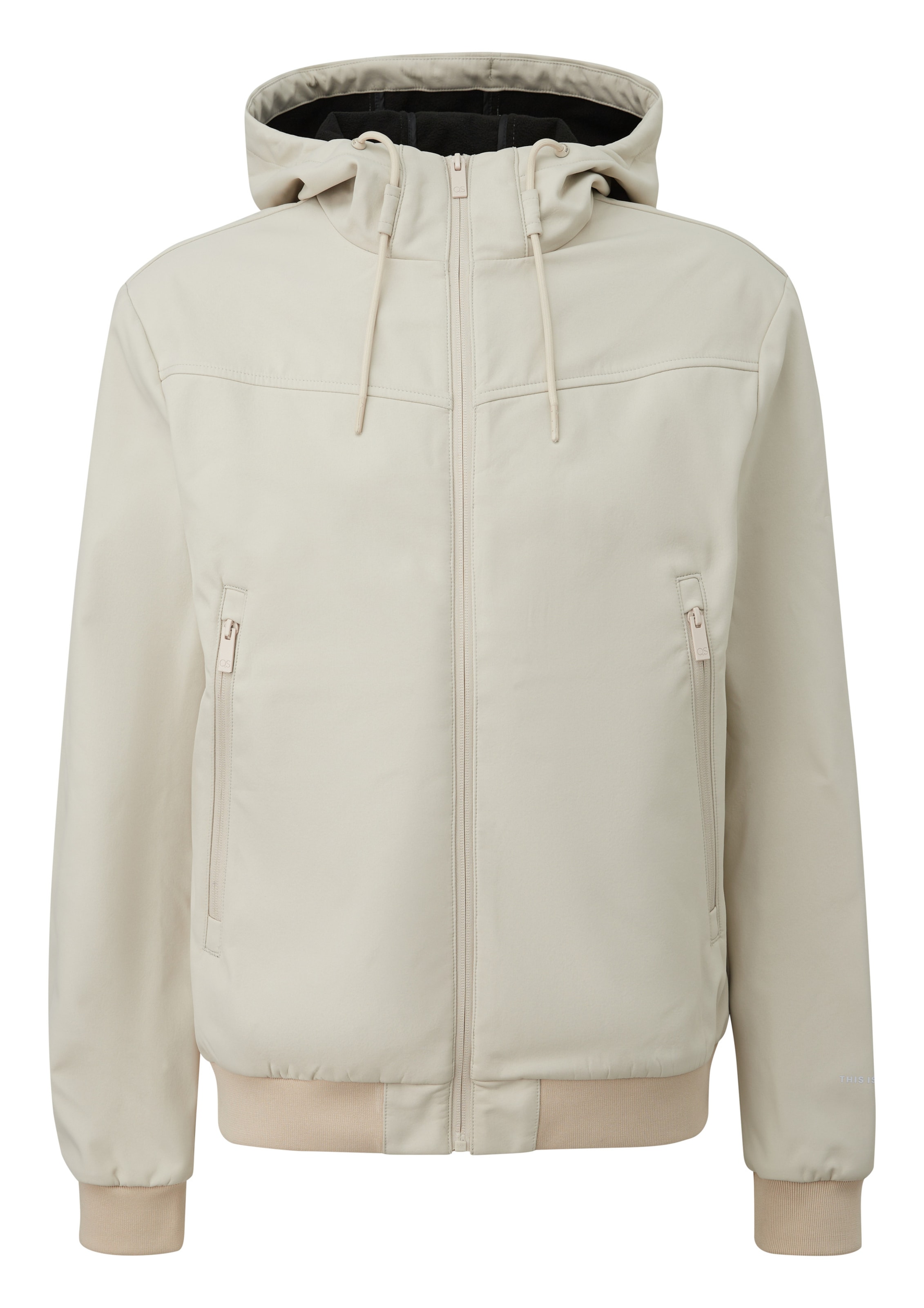 Veste mi-saison QS en beige : devant