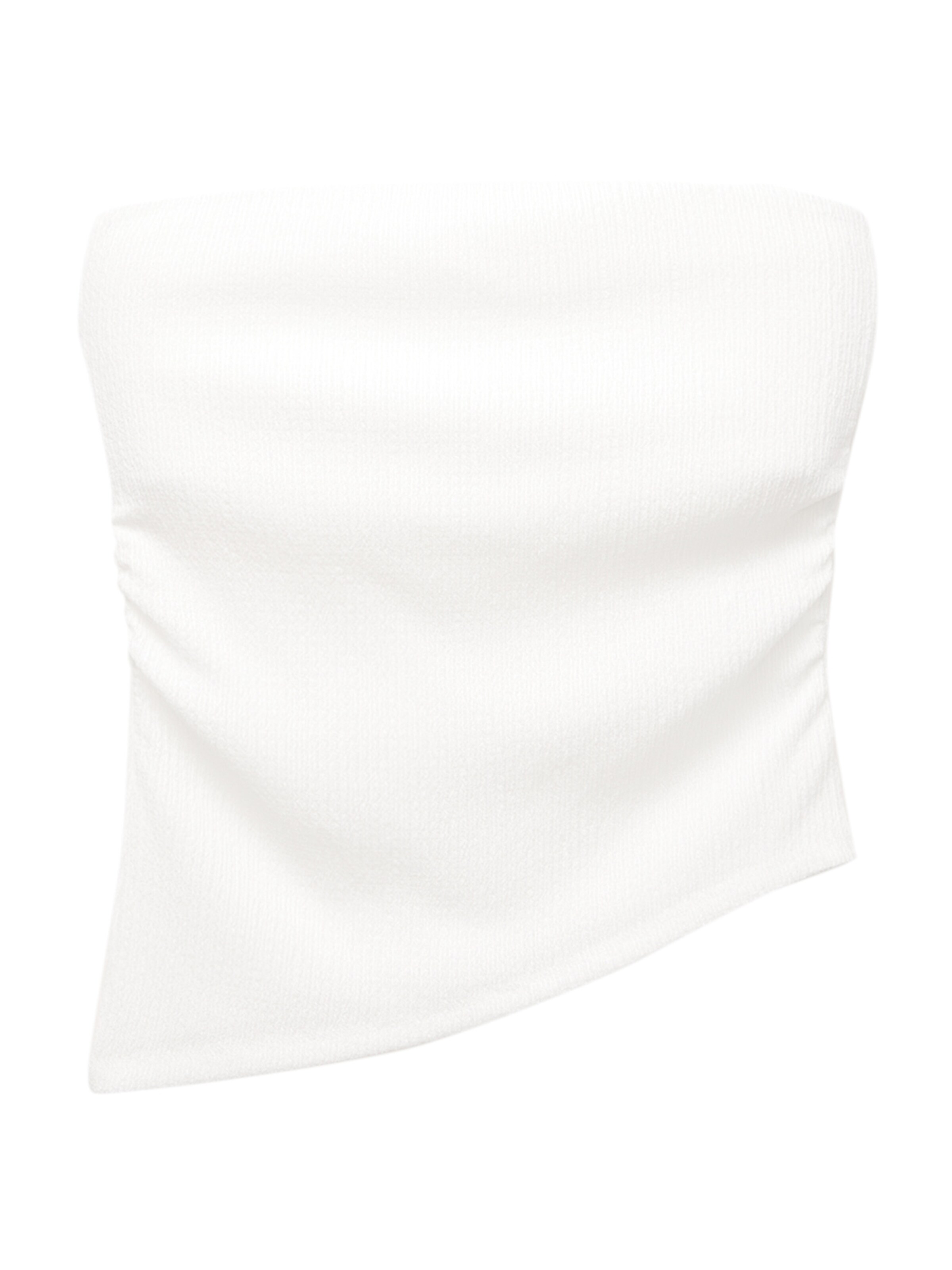 Pull&Bear Top - Biela: predná strana