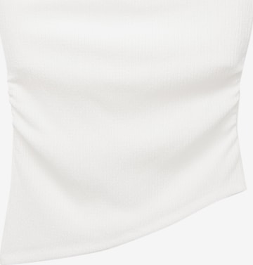Pull&Bear Top - Biela: predná strana