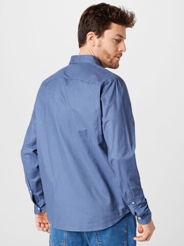 HOLLISTER Regular Fit Hemd in Blau