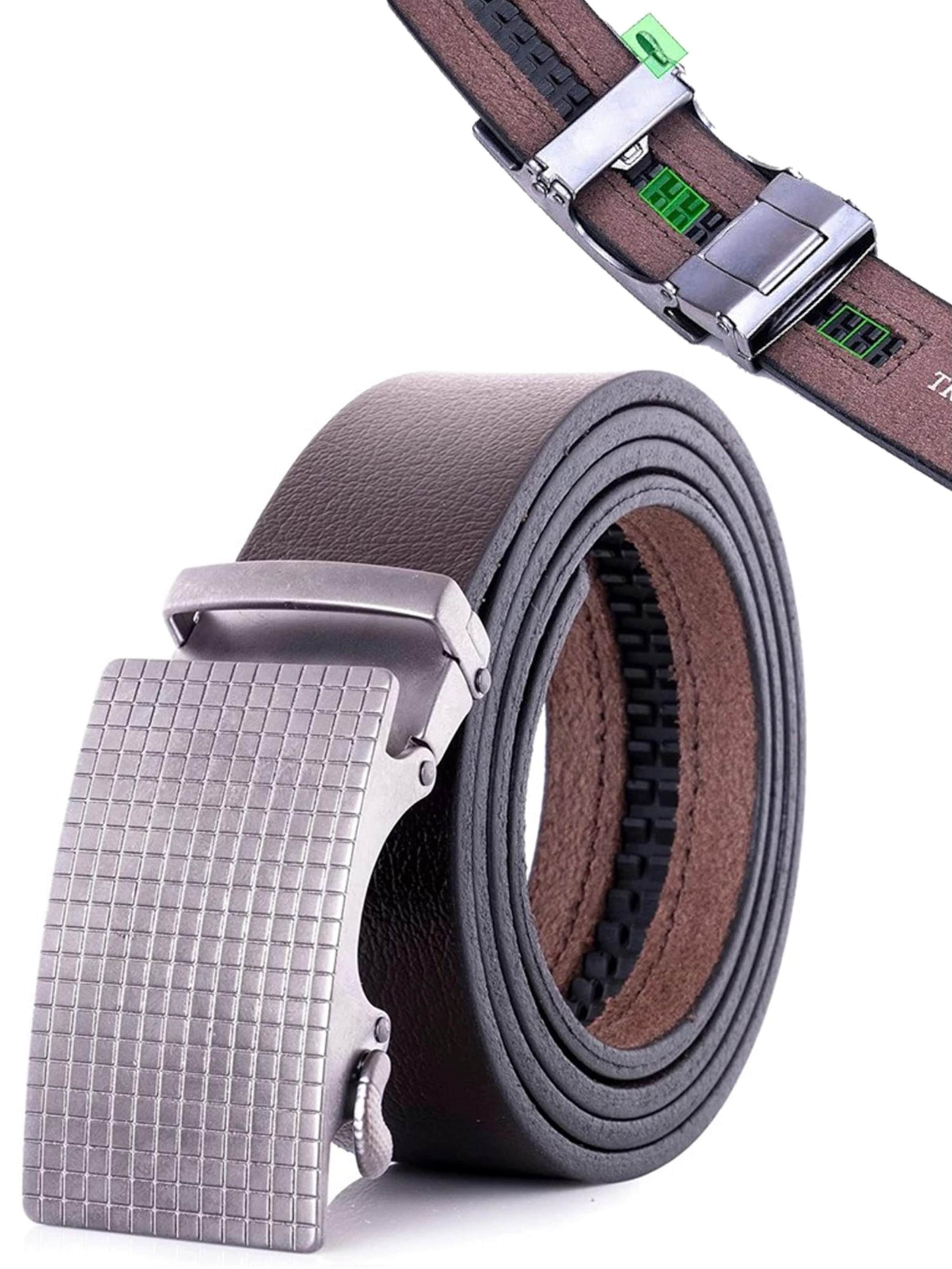 Trusador Belt 'Ferrara' in Silver: front