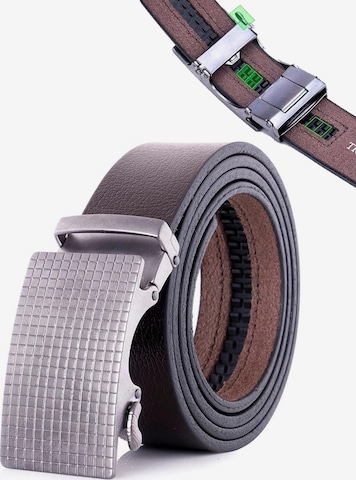 Trusador Gürtel 'Ferrara' in Silber: Vorderseite