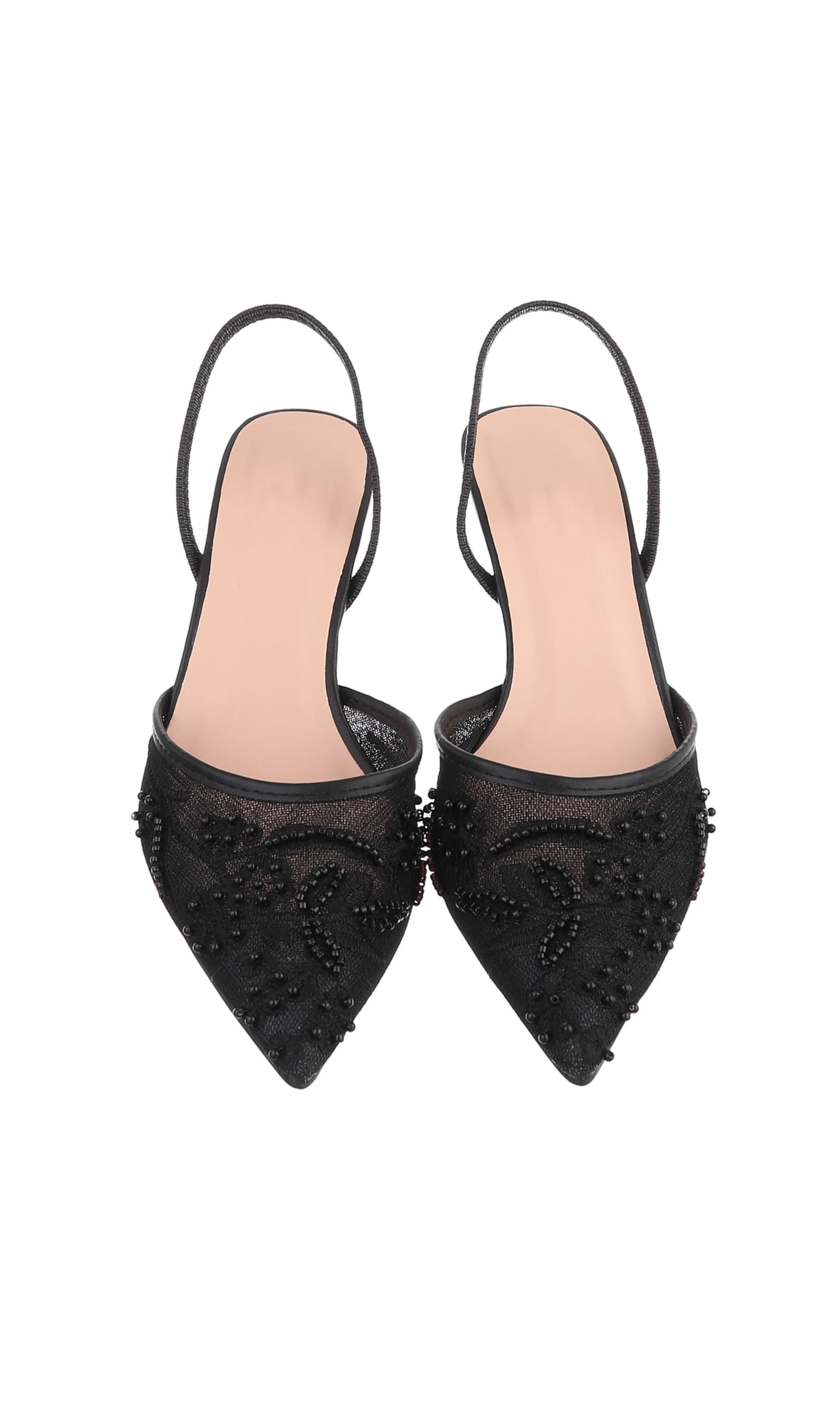 Ital-Design Slingback Pumps in Black