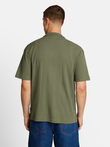 TOM TAILOR DENIM Poloshirt in Grün