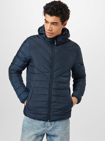 TOM TAILOR DENIM Between-Season Jacket in Blue: front