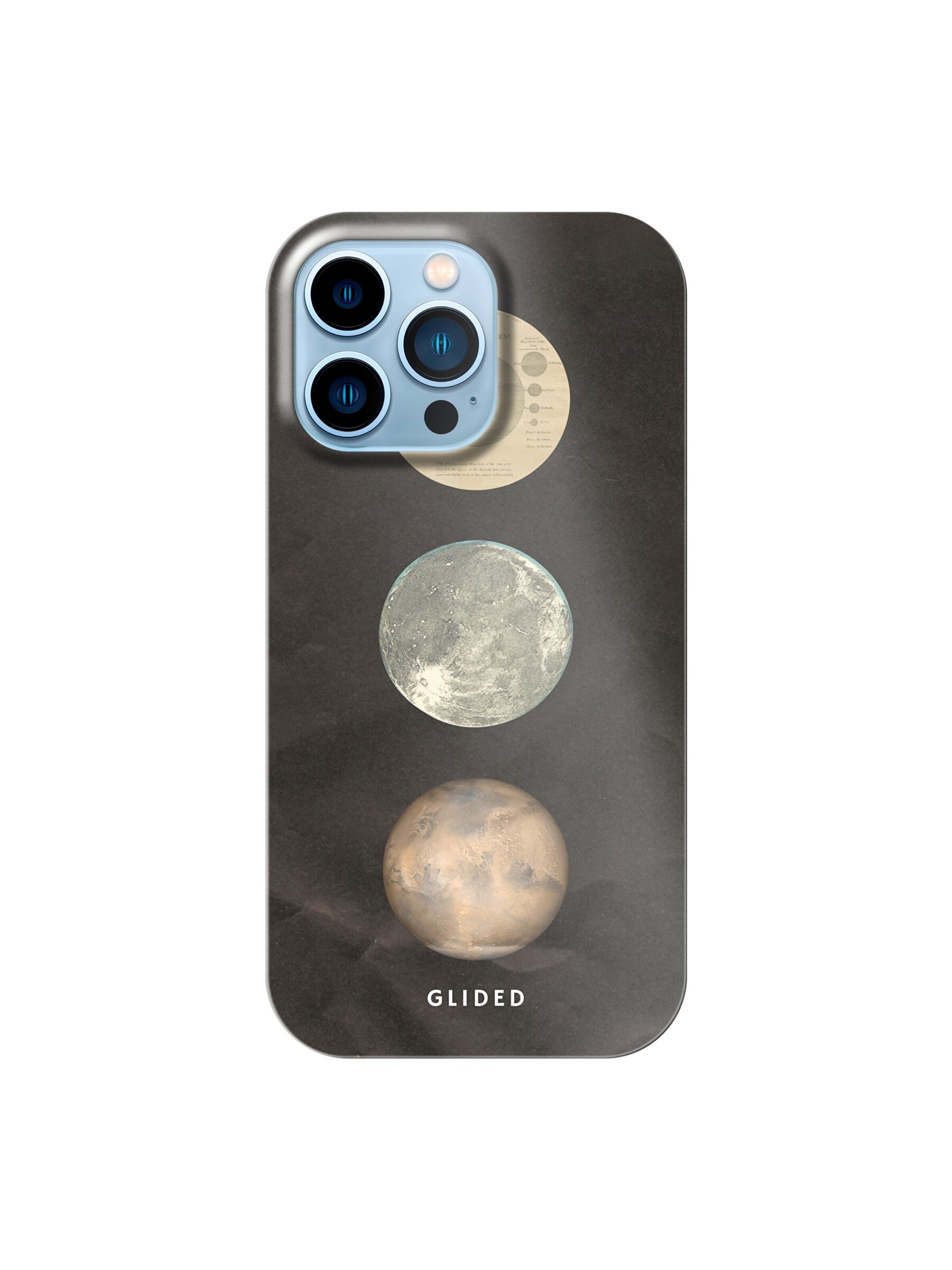 Glided Smartphone Case 'Galaxy Glided Handyhülle' in Black: front