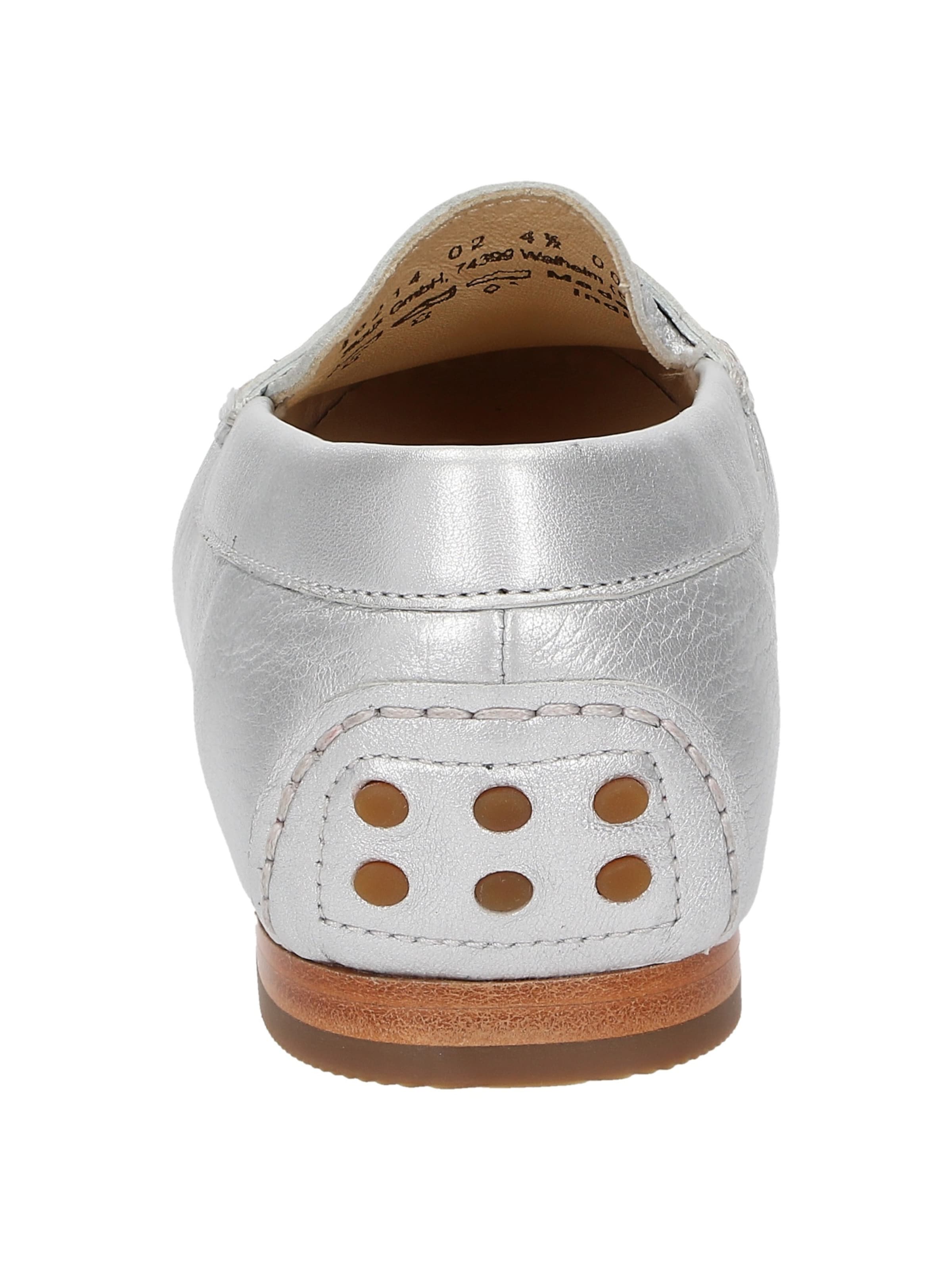 SIOUX Slipper ' Borinka-700 ' in Silber