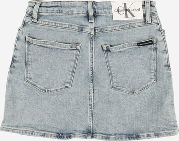 Calvin Klein Jeans Sukně 'ALINE' – modrá