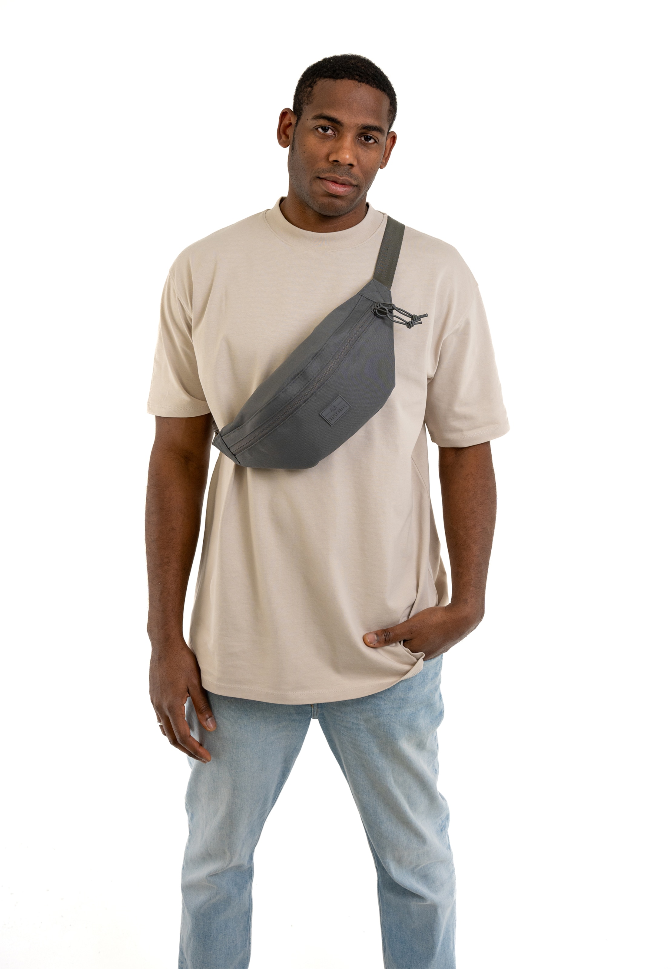 Johnny Urban Belt bag 'Erik Large' in Grey