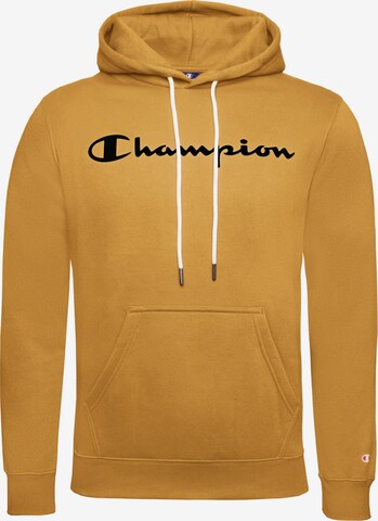 Champion Authentic Athletic Apparel Sweatshirt in Yellow: front