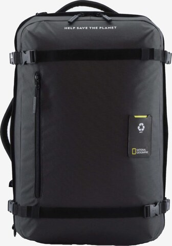 National Geographic Backpack 'OCEAN' in Black: front