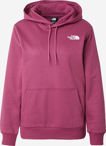 THE NORTH FACE Sweatshirt 'Simple Dome' in Purple: front