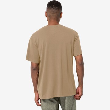 JACK WOLFSKIN Functioneel shirt in Beige