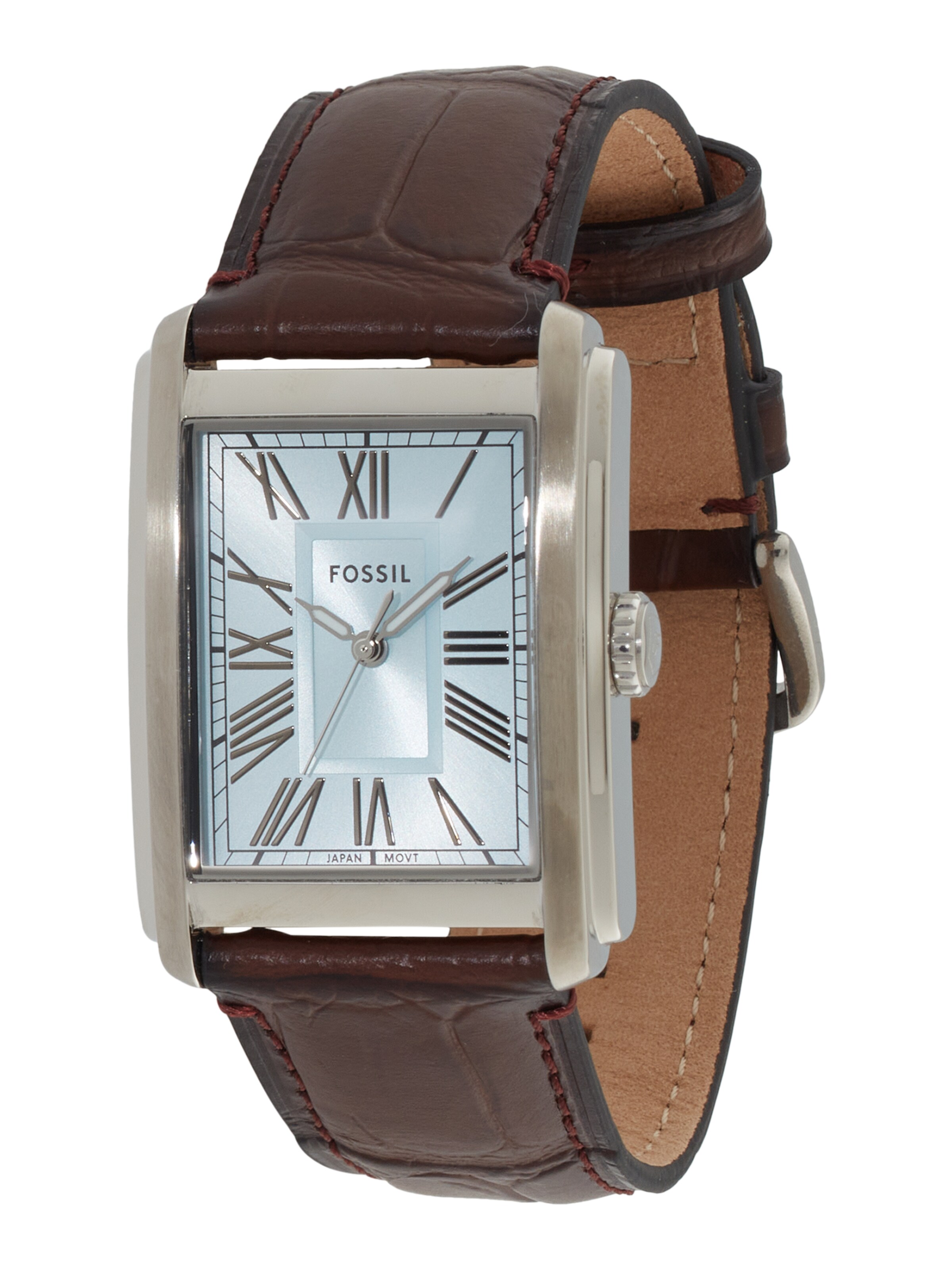 FOSSIL Uhr 'Carraway' in Braun: Vorderseite