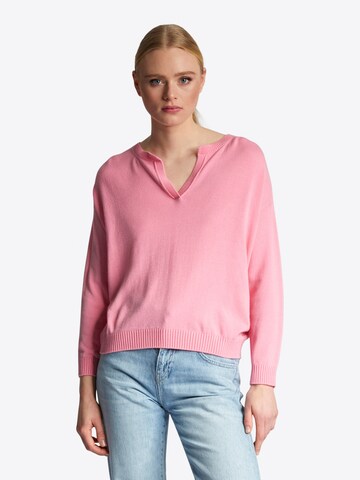 Rich & Royal Sweater in Pink: front