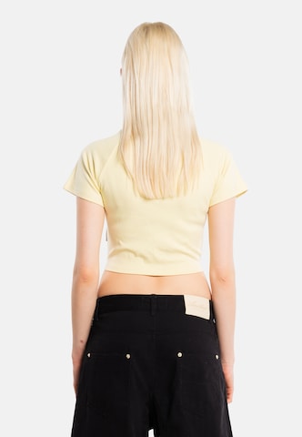 Maglietta '500' di Another Cotton Lab in giallo