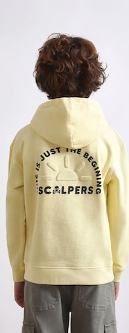 Scalpers Sweatshirt 'Sun' in Gelb