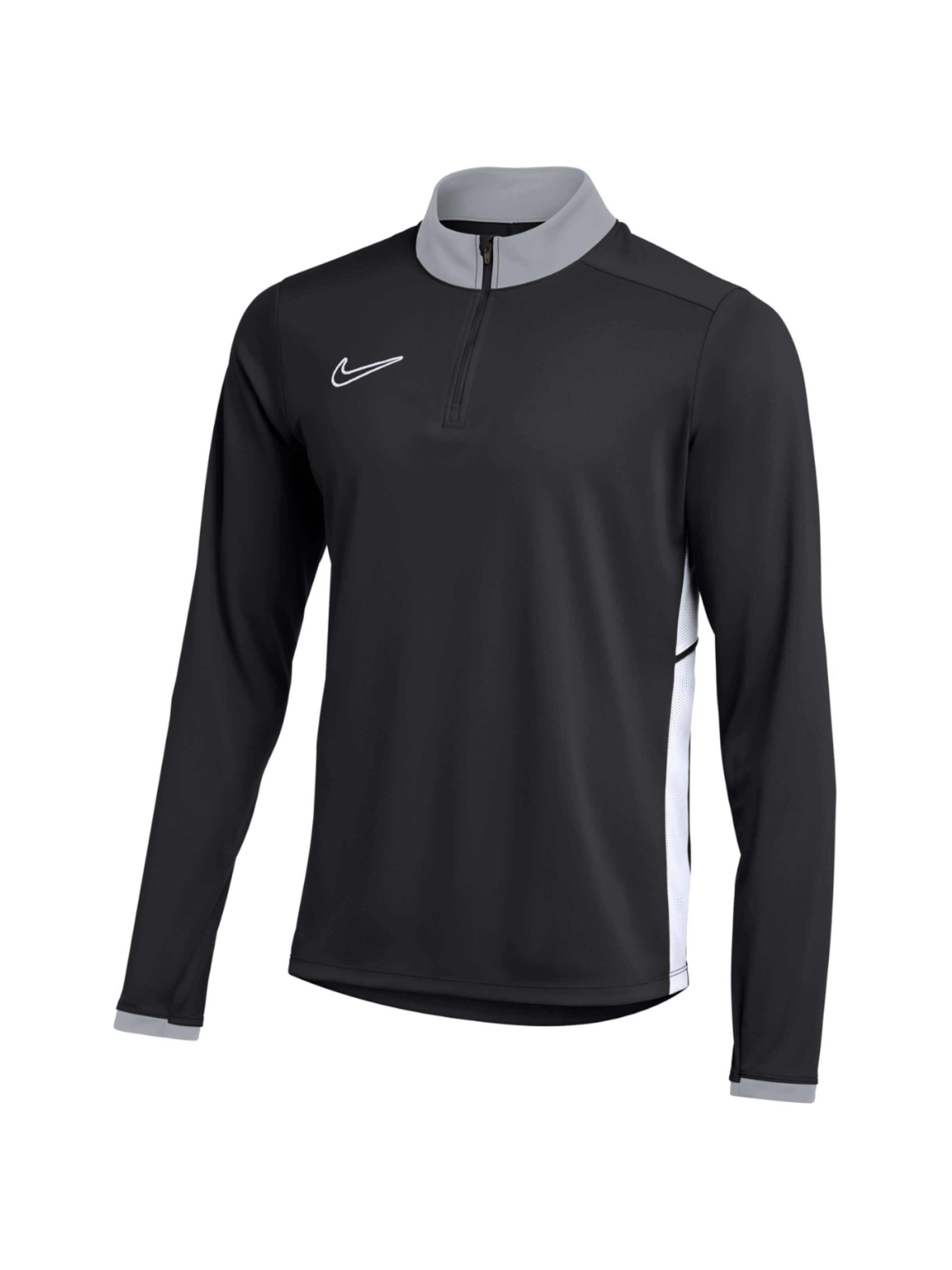 NIKE Sweatshirt 'Nike Dri-Fit Academy 25 Drill Top' in Zwart: voorkant