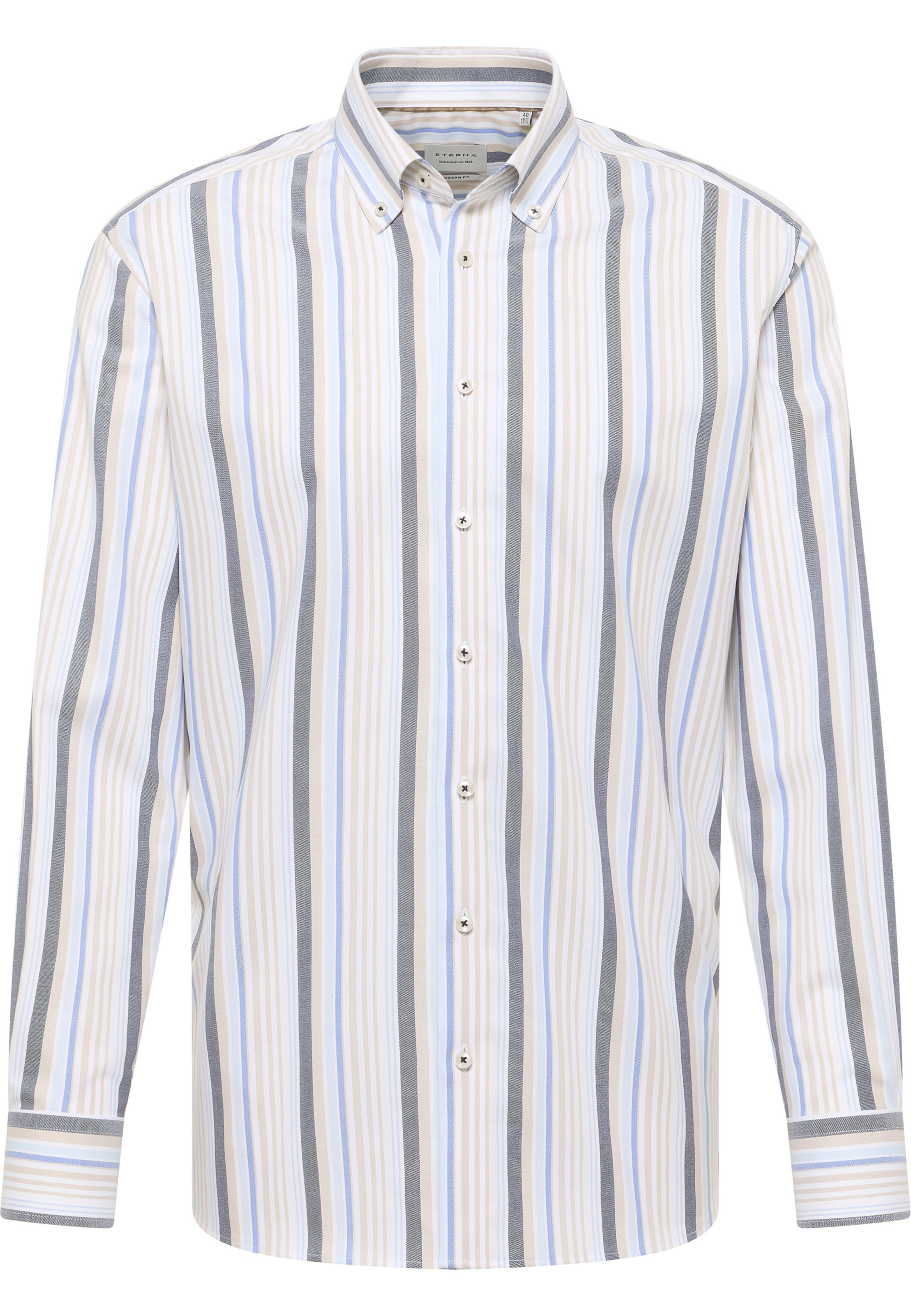 ETERNA Business shirt in Beige / Mixed colours, Item view