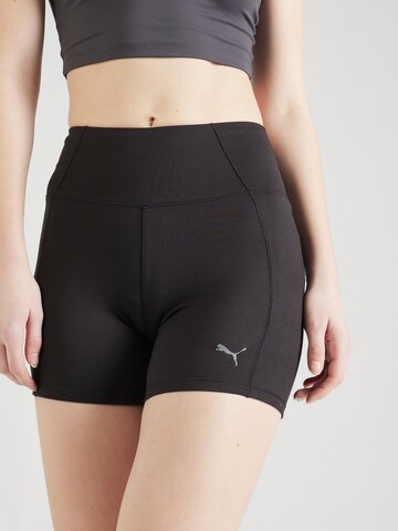 PUMA Skinny Sportbroek 'Studio Foundation' in Zwart