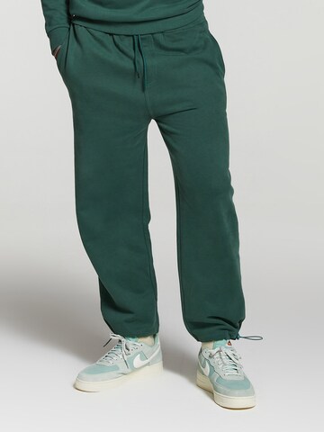 Shiwi Tapered Broek in Groen: voorkant