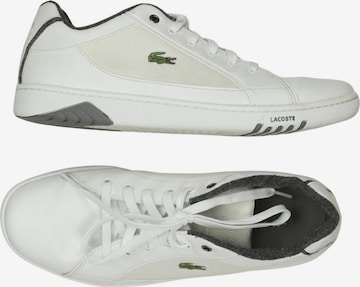 LACOSTE Sneaker 44 in Weiß: Vorderseite