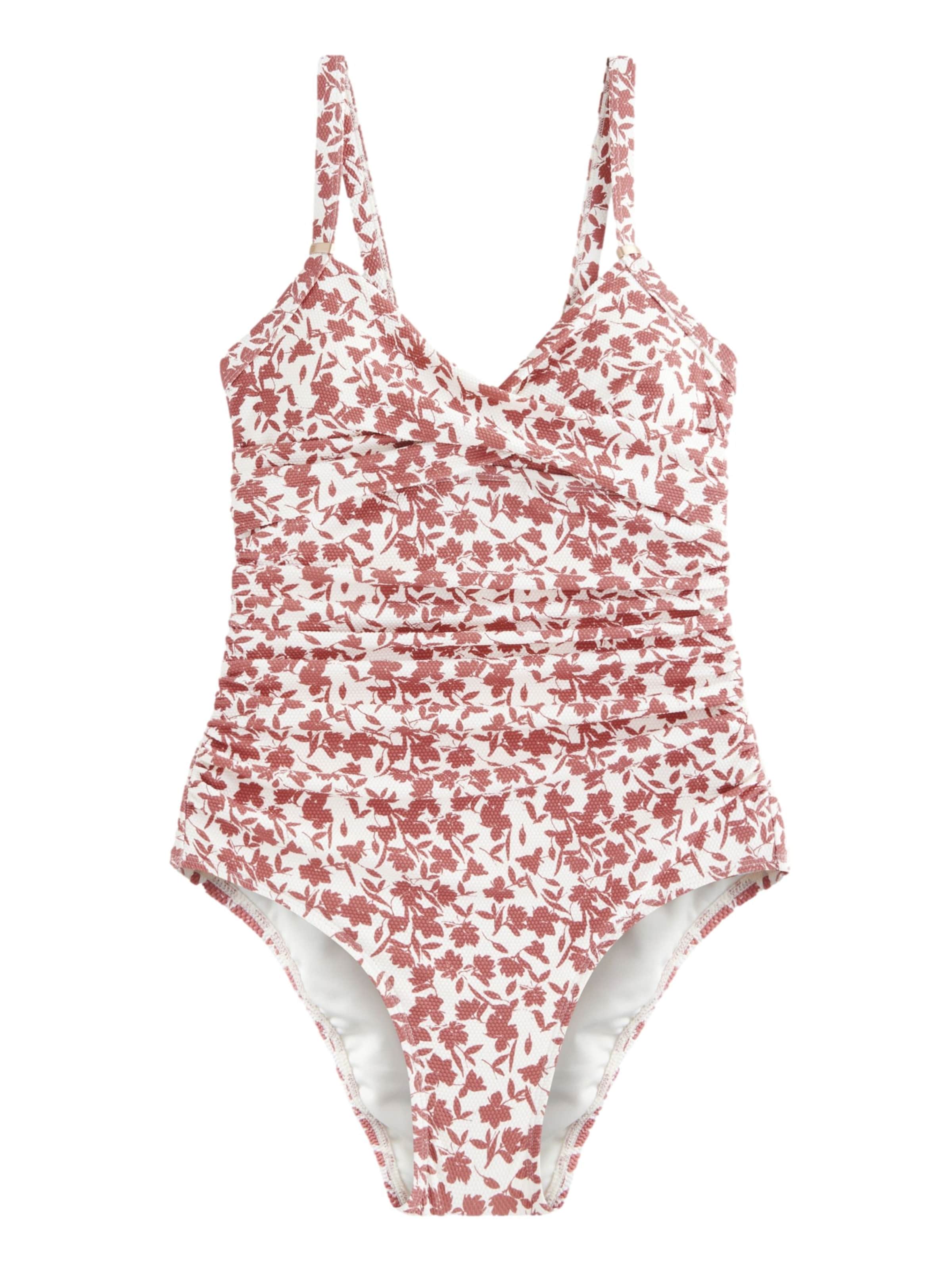 Next Bustier Strój kąpielowy w kolorze różowy: przód