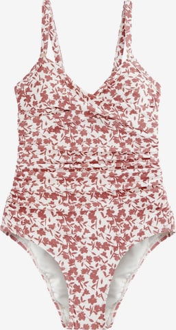 Next Bustier Uimapuku värissä vaaleanpunainen: etupuoli