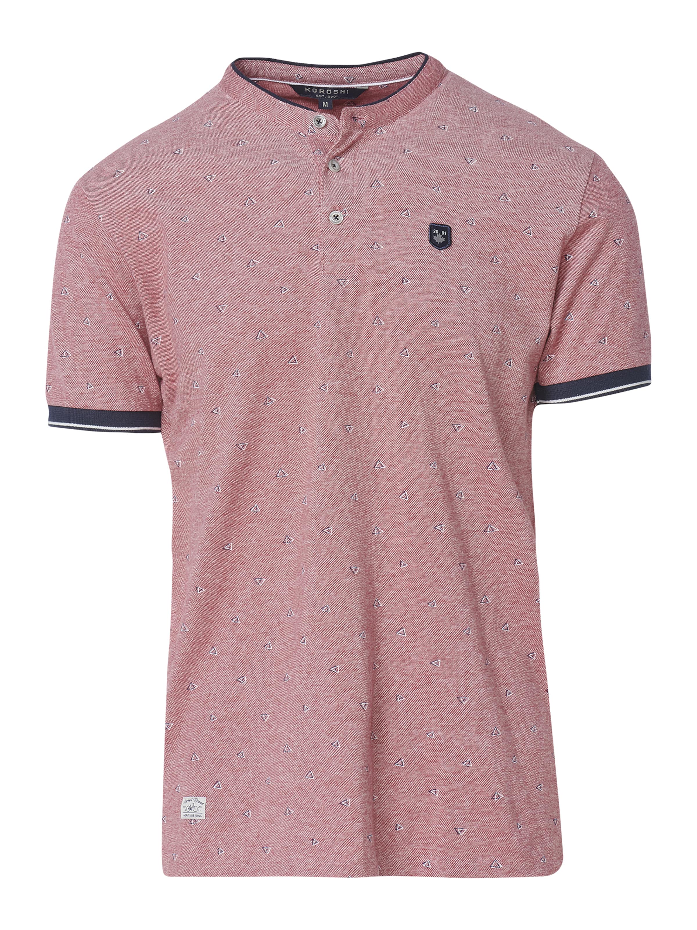 KOROSHI Camiseta en arándano / negro, Vista del producto