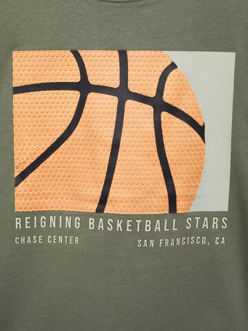 T-Shirt 'BASKET' MANGO KIDS en vert