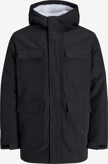 JACK & JONES Talviparka 'JWHPETER' värissä musta, Tuotenäkymä