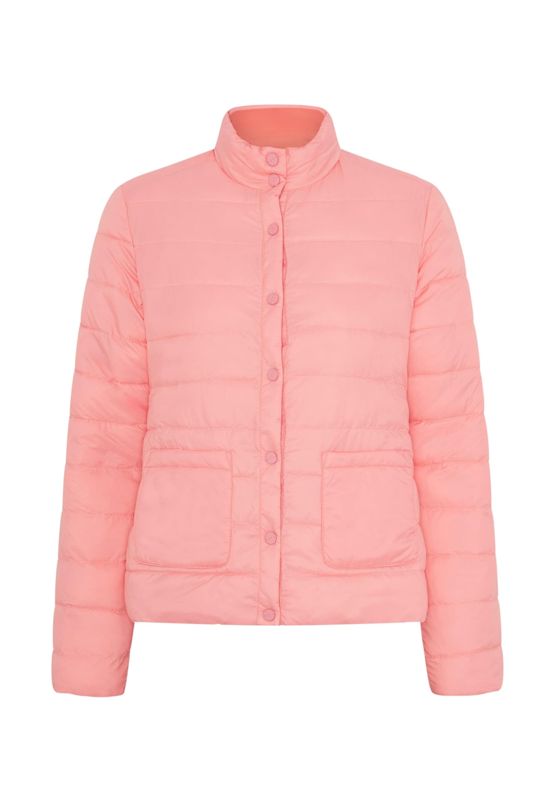 Born Between-season jacket 'Lyra' in Pink: front