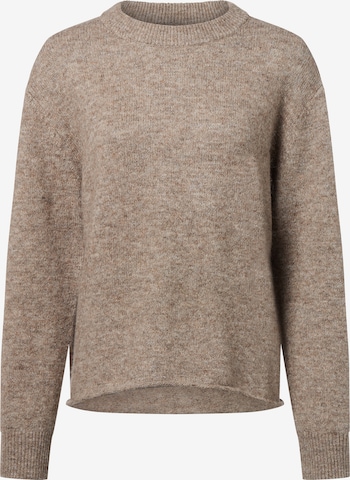 Pull-over Marie Lund en gris : devant