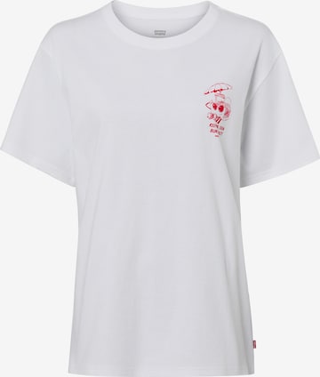 T-Shirt LEVI'S ® en blanc : devant