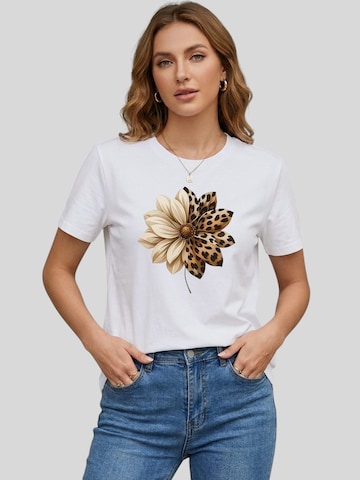 T-shirt 'Short Sleeve' LapaPlus en blanc