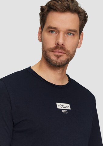 s.Oliver Shirt in Blauw