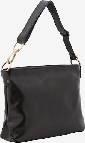 Viola Castellani Schultertasche in Schwarz: Vorderseite
