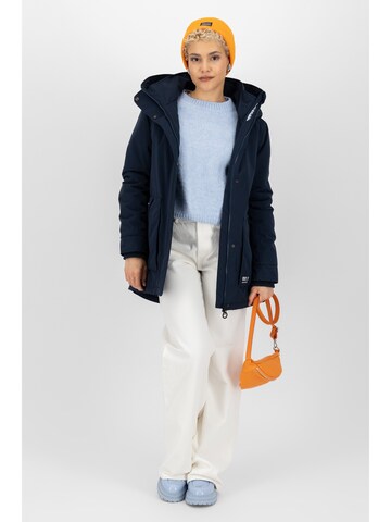 alife & kickin Winterjacke 'Flora' in Blau