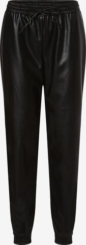 VILA Tapered Pants 'Piano' in Black: front